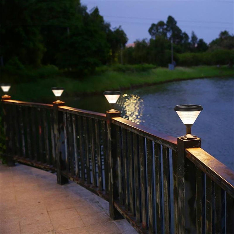 Éclairage solaire à LED à haut rendement lumineux pour la décoration de jardin