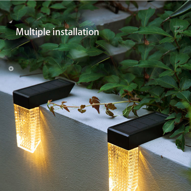 Éclairage solaire LED pour jardin extérieur avec étanchéité IP65
