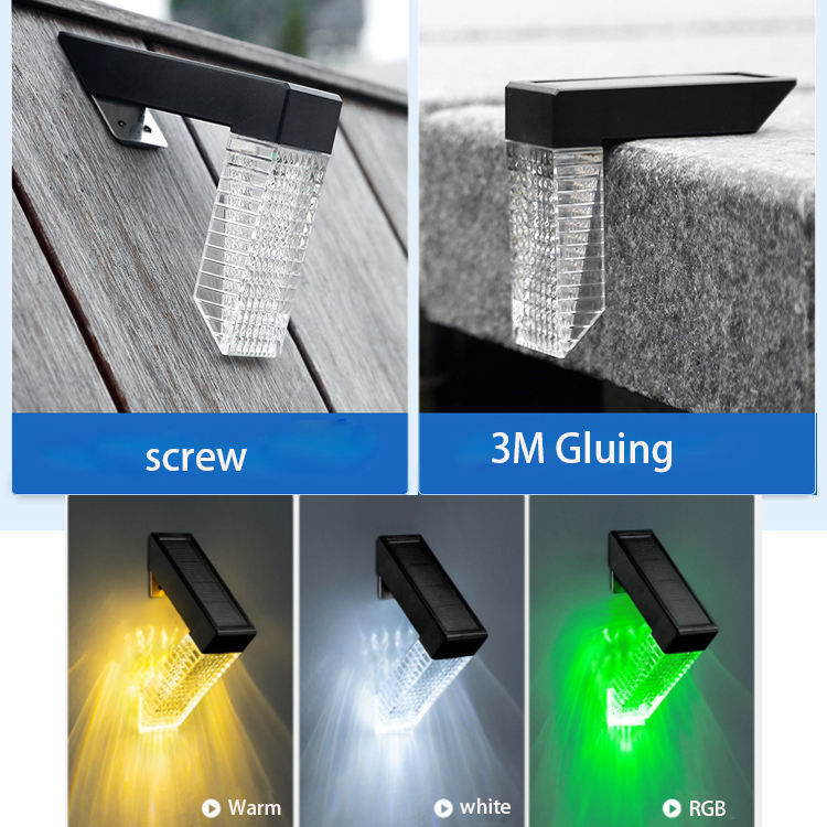 Éclairage solaire LED pour jardin extérieur avec étanchéité IP65