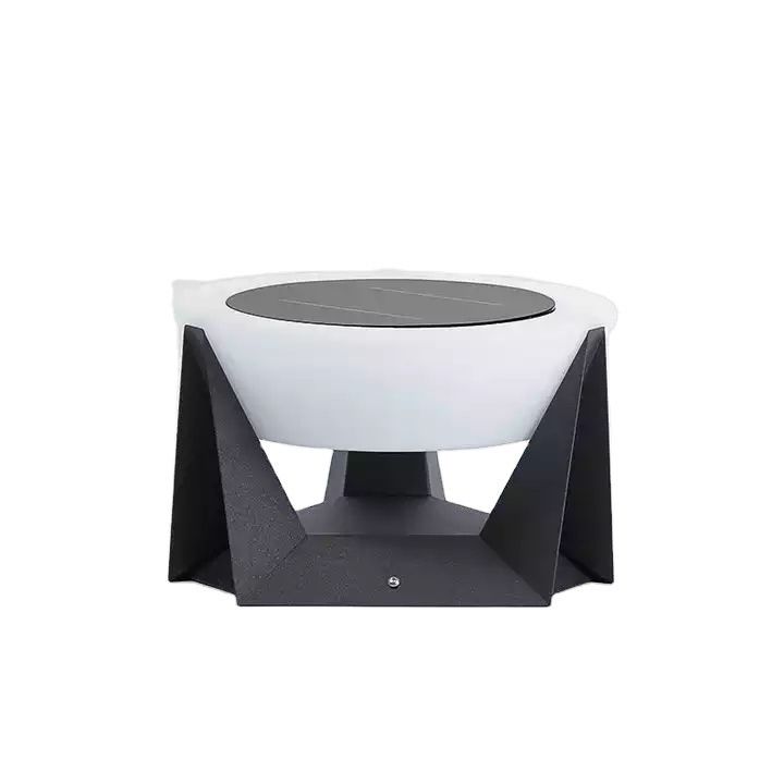 Lumière de pilier solaire avec support Dimmer Longue durée de vie et temps de travail de 50000 heures