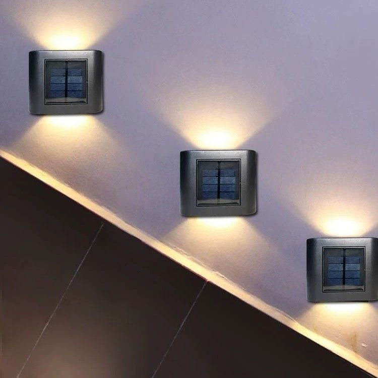 Étapes, escaliers, terrasses, jardins, paysages, lumière solaire à LED avec 50000 heures de travail