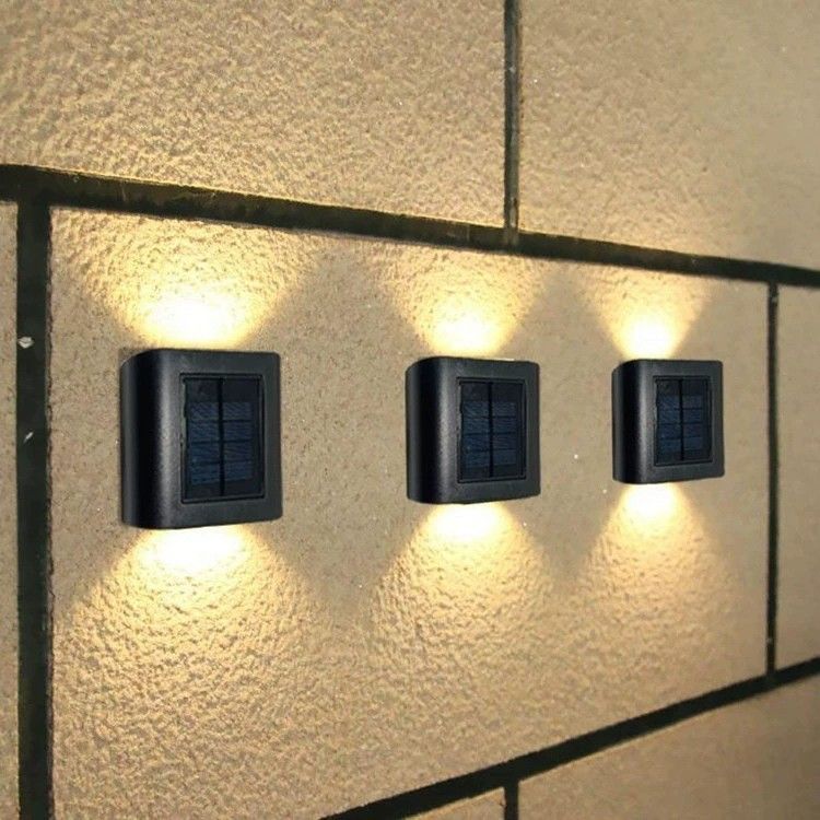 Étapes, escaliers, terrasses, jardins, paysages, lumière solaire à LED avec 50000 heures de travail