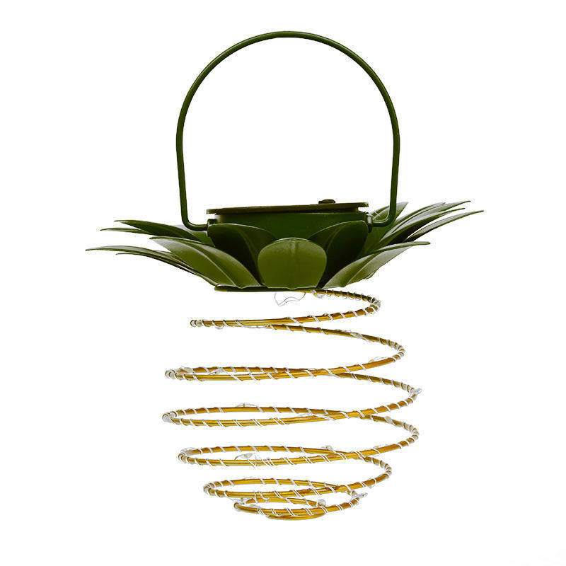Lampe Flux lumineux lm 15 Lanterne d'ananas solaire pour la décoration de jardin paysage