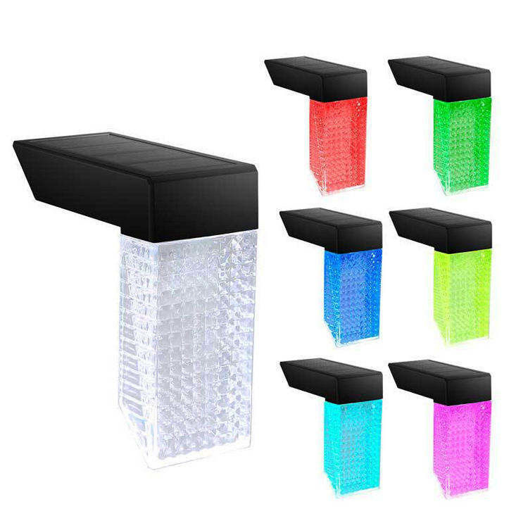 Lumière de pont à capteur solaire LED extérieure Lampes d'escalier LED IP65 imperméable à l'eau CRI Ra 70 pour l'extérieur