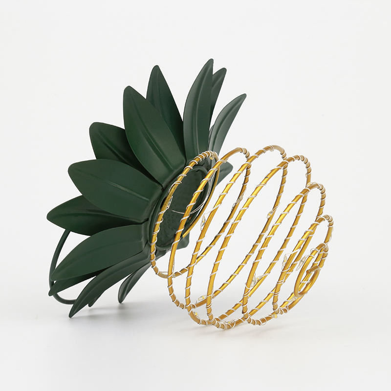 Lampe Flux lumineux lm 15 Lanterne d'ananas solaire pour la décoration de jardin paysage
