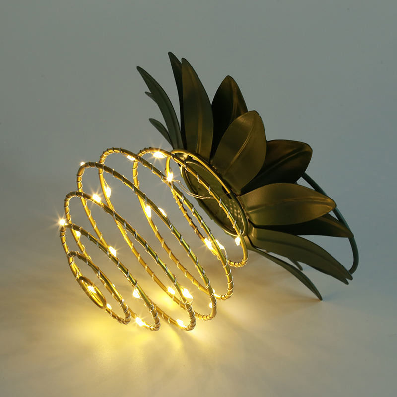 Lampe Flux lumineux lm 15 Lanterne d'ananas solaire pour la décoration de jardin paysage