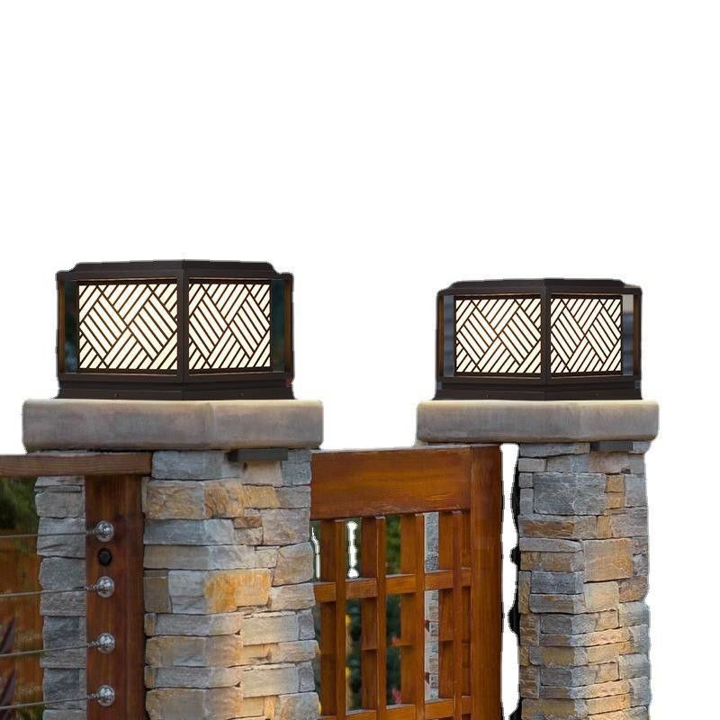 Éclairage solaire de jardin Simplicité Éclairage acrylique pour les solutions d'éclairage extérieur modernes