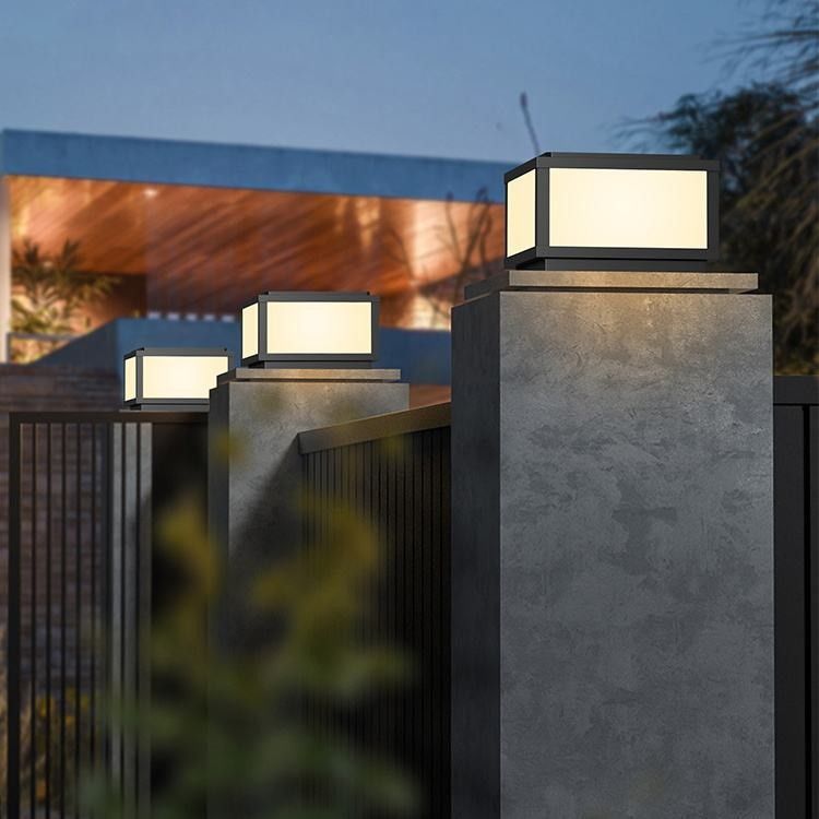 Lampes solaires extérieures pour une durée de vie allant jusqu'à 5000 heures et un design élégant