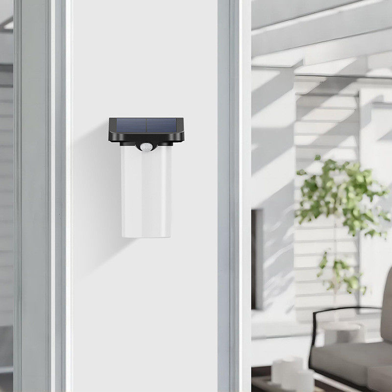 Lumière murale extérieure à LED 6w Sensor de mouvement de lumière blanche Lampe murale pour balcons Jardins Patios arrière-cour