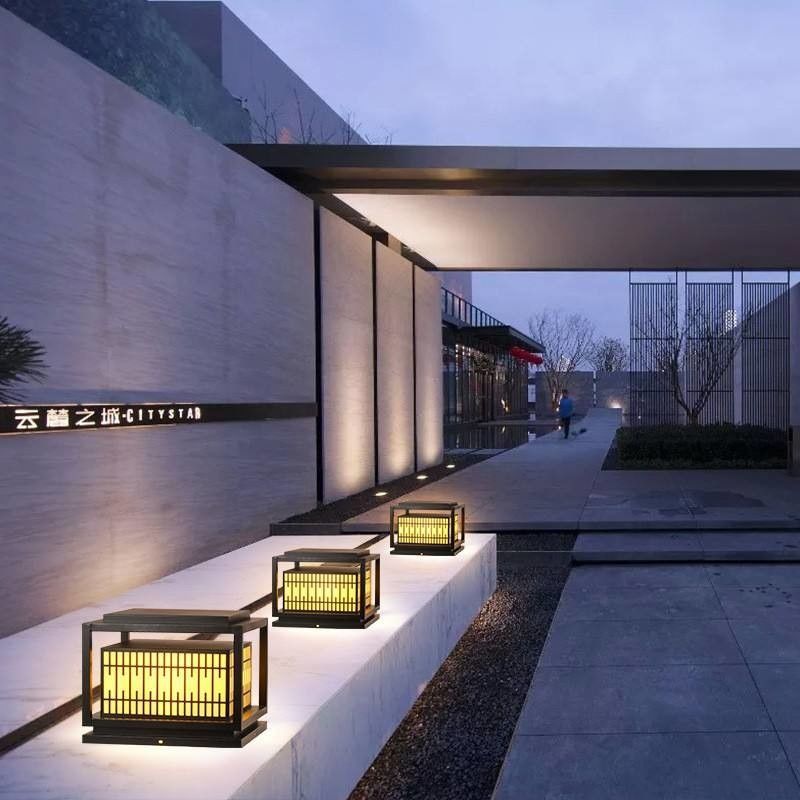 Éclairage extérieur de clôture de jardin avec 80 CRI et 3500K chaude température de couleur blanche