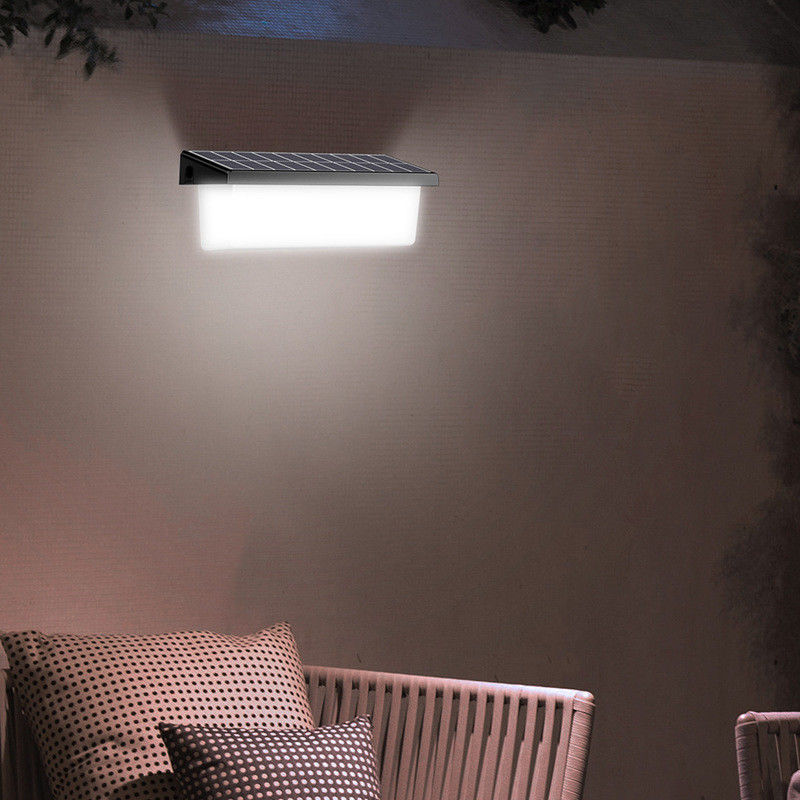 Villa Hôtel jardin extérieur LED solaire murale avec capteur de mouvement et télécommande