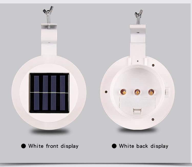 80 Ra Indice de rendu des couleurs Énergie solaire Extérieur mur de jardin Led Solar Light