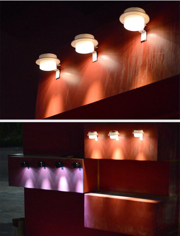 80 Ra Indice de rendu des couleurs Énergie solaire Extérieur mur de jardin Led Solar Light