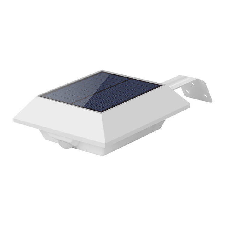 Éclairage solaire de jardin en extérieur avec capteur de mouvement PIR et flux lumineux de 300lm