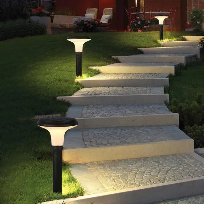 IP65 Lumière de pilier solaire avec support de flou