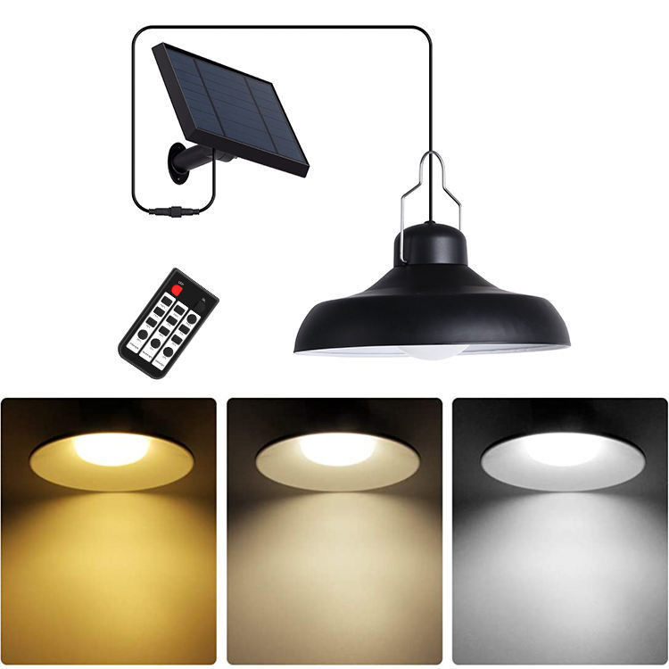 Lumière à LED chinoise suspendue étanche à l' eau alimentée par l' énergie solaire