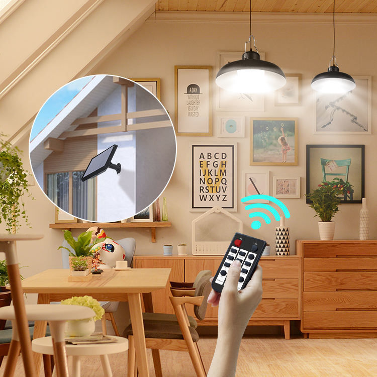 Lumière à LED chinoise suspendue étanche à l' eau alimentée par l' énergie solaire