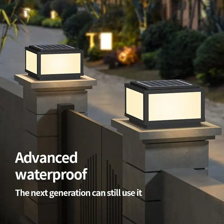 5000 heures de travail à vie Lumière solaire pour le jardin extérieur