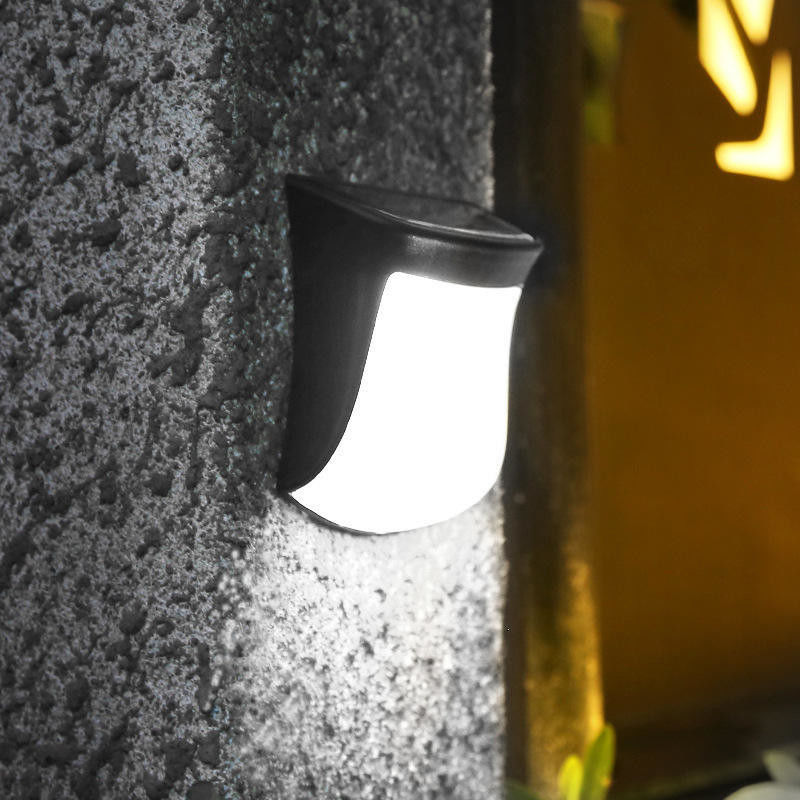 50000 heures de vie de travail Lumière solaire pour clôture de patio extérieur et mur étanche