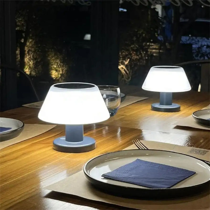 80 Ra indice de rendu des couleurs lampe de nuit solaire pour la salle à manger et le bar