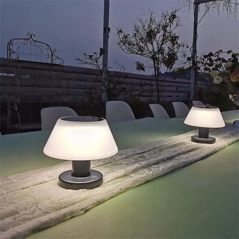80 Ra indice de rendu des couleurs lampe de nuit solaire pour la salle à manger et le bar
