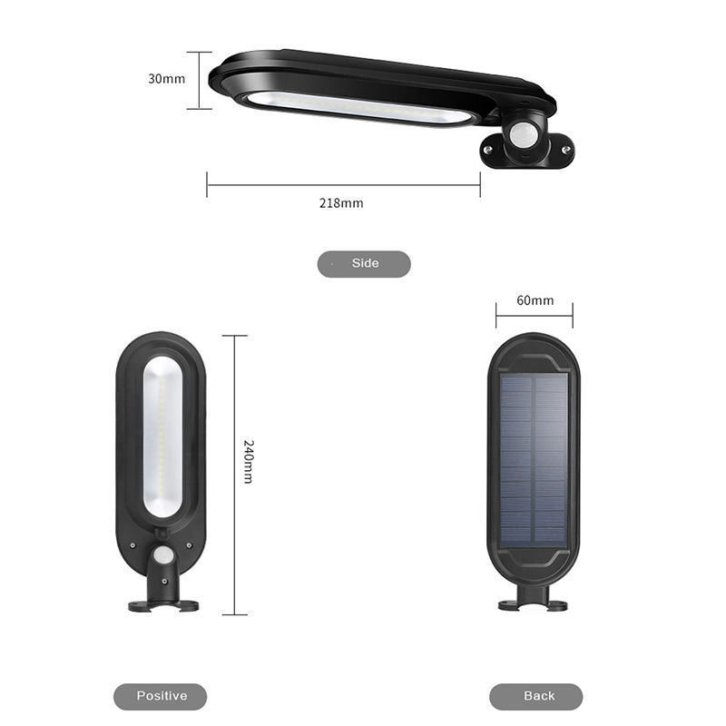 Température de couleur CCT Lumière chaude 3000K LED Lumières de jardin à l'extérieur Lumière solaire