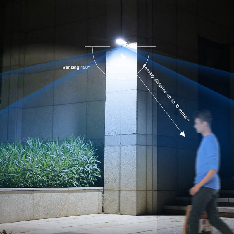 Température de couleur CCT Lumière chaude 3000K LED Lumières de jardin à l'extérieur Lumière solaire