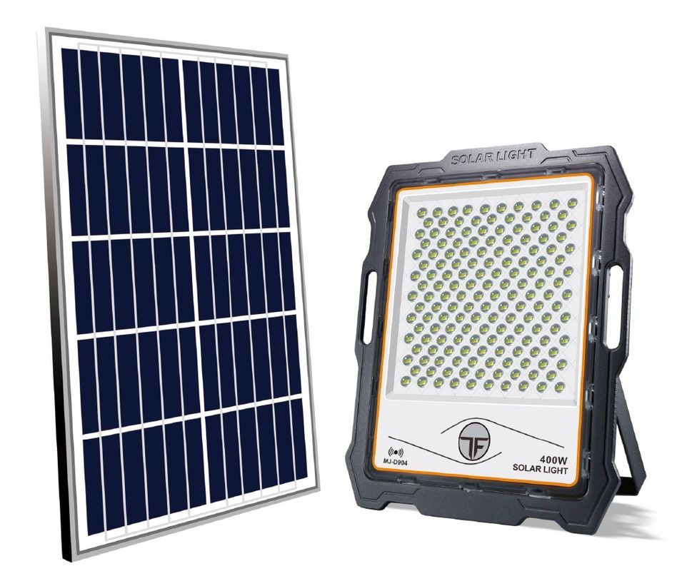 3000lm extérieur chaud blanc LED Sécurité murale jardin de la rue lumière solaire d'inondation avec capteur de mouvement IP55