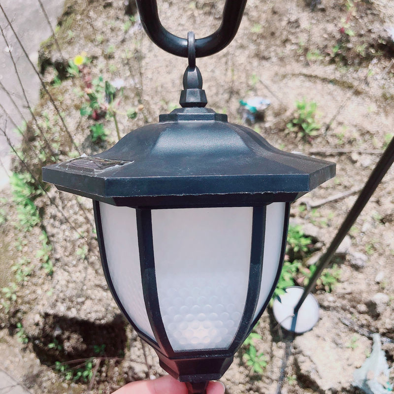 Sensor de lampe solaire à LED extérieure pour panneaux de décoration 20000 heures de vie