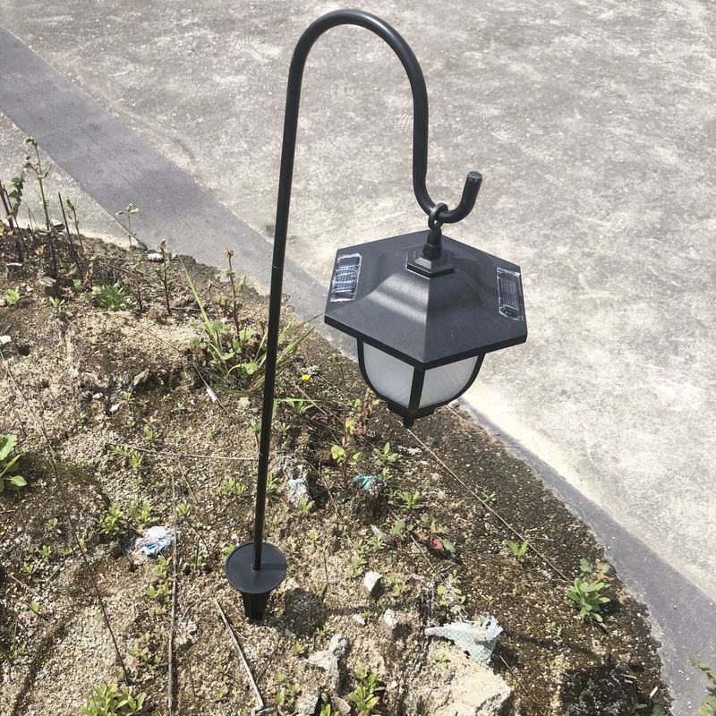 Sensor de lampe solaire à LED extérieure pour panneaux de décoration 20000 heures de vie
