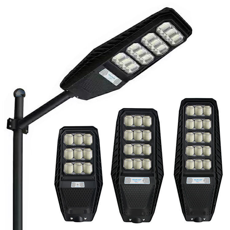 Conception d'éclairage et de circuits solaire lampe de rue tout en une lumière100 200 300 Watt LED