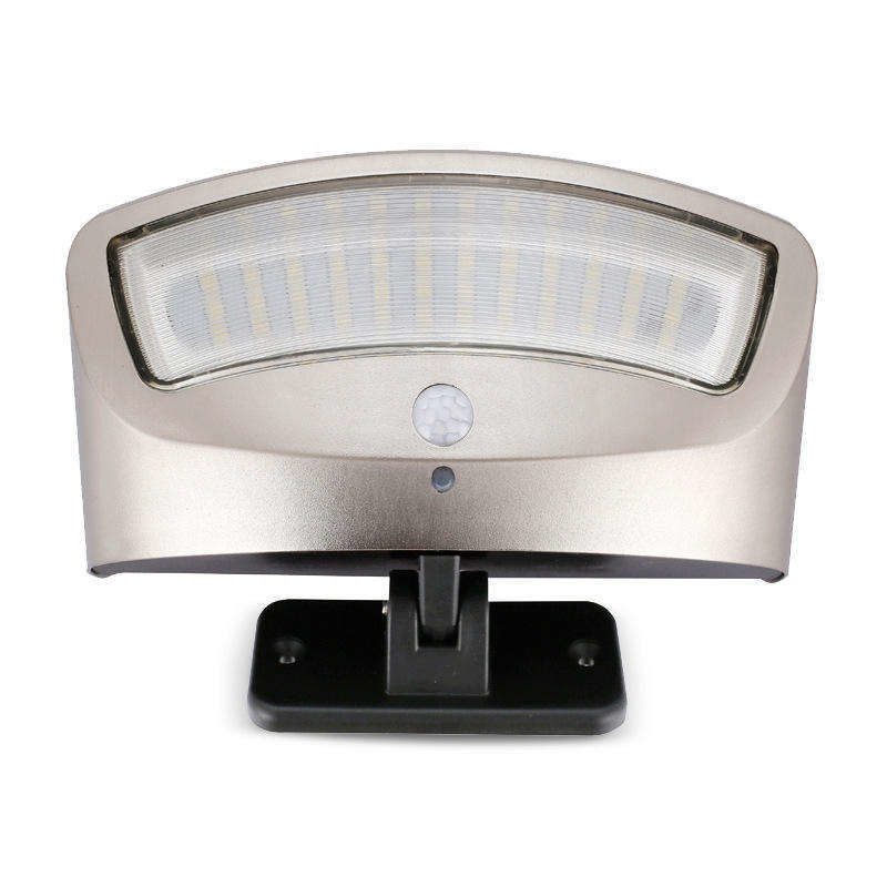 Lumière à capteur de mouvement solaire moderne LED Lumière solaire murale avec indice de rendu des couleurs Ra 85