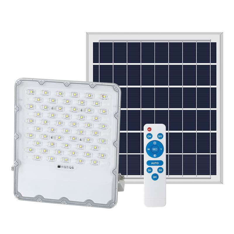 Éclairage solaire à LED pour jardin à l'extérieur imperméable à l'eau avec télécommande 50000 heures de durée de vie