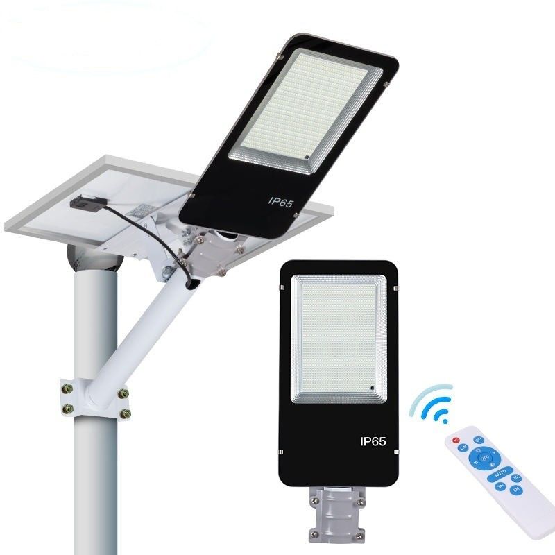 80 Ra 50w 100w 150w Lampes intégrées tout en un allumage de rue solaire LED étanche
