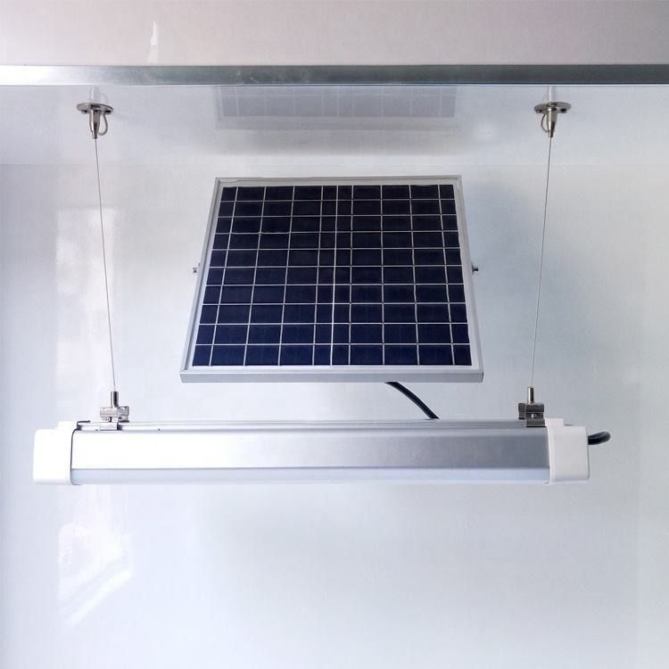L'angle de lumière de 180° 3000LM haute efficacité lumineuse lumière solaire triproof pour un parking