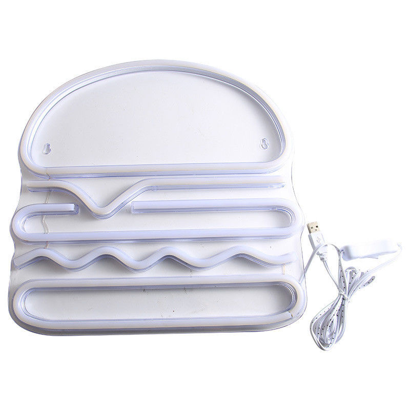 Lampe acrylique de commande de commutateur USB pour salle à manger Restaurant Décoration d'événement de fête