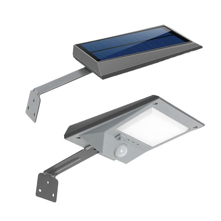Lumière solaire rechargeable super brillante LED extérieure capteur de mouvement moderne étanche