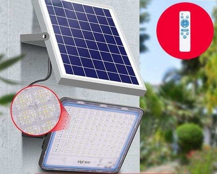 2- 100w lumière solaire à LED 12V 3000mA Ip65 éclairage de stade étanche