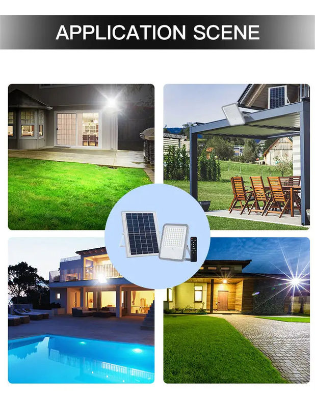 100w 200w 300w Led Solar Street Light Lamp pour un éclairage stable et constant