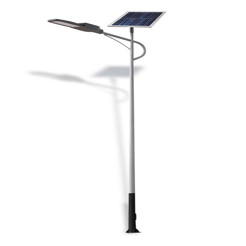 Lumière de rue solaire tout en un 24 kg Poids du produit Source lumineuse LED pour mur extérieur