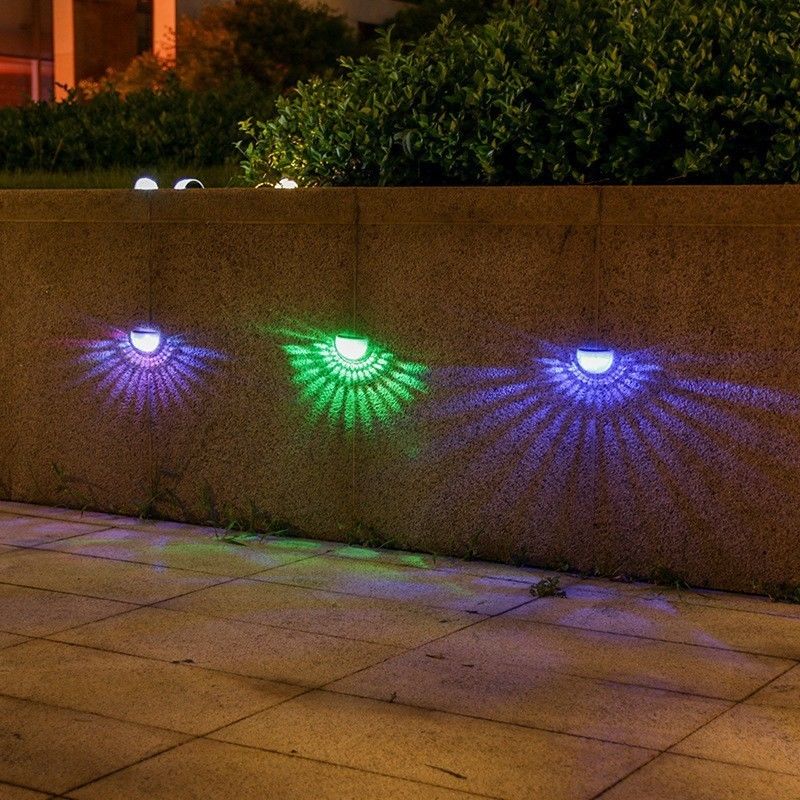 50000 heures de temps de travail Lumières solaires LED pour les marches extérieures Solution d'économie d'énergie