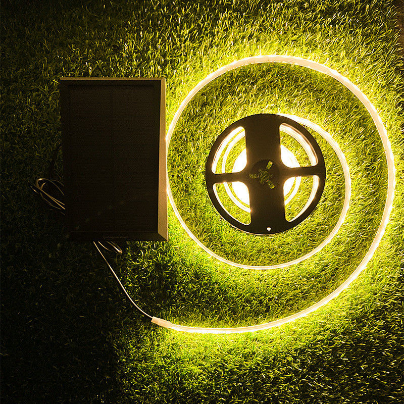 Éclairage solaire à bande flexible pour la décoration de la maison Mariage Noël 2835 LED imperméable IP65