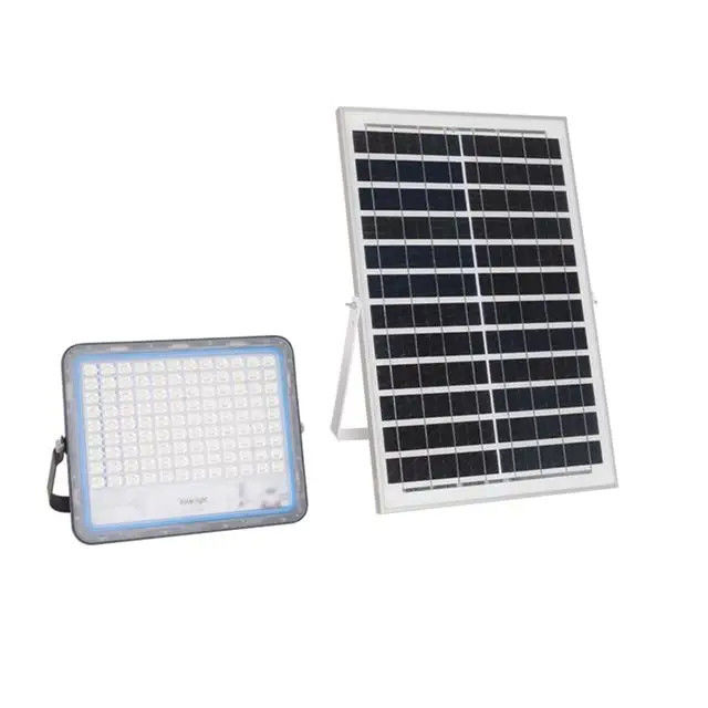 2- Corps de lampe en aluminium durable, lumière solaire à haute luminosité et étanche IP65