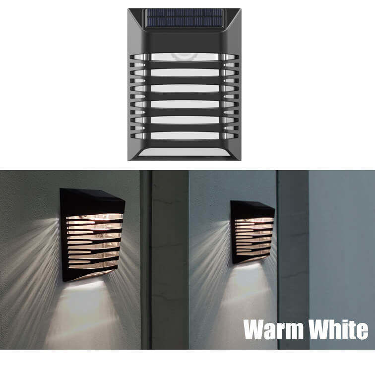 120° Angle du faisceau ABS Dernière résistant à l'eau à l'extérieur Led Step Escalier Deck Mur de jardin Soleil