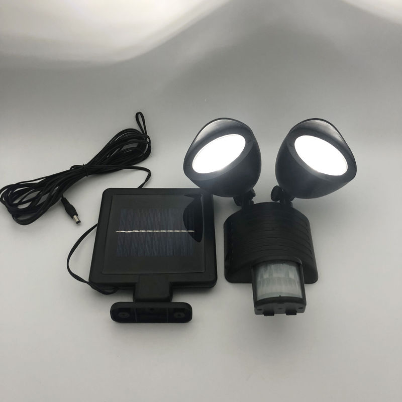 50000 heures de durée de vie 22LED Capteur du corps humain Lumière de sécurité solaire pour voie extérieure