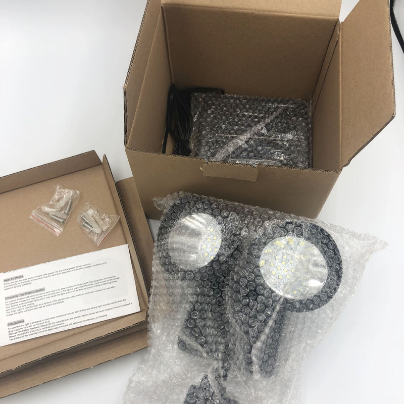 50000 heures de durée de vie 22LED Capteur du corps humain Lumière de sécurité solaire pour voie extérieure