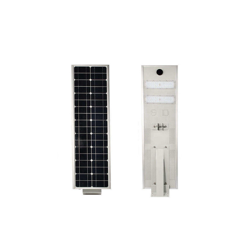 Éclairage extérieur 100w Solar Street Light avec 80 indice de rendu des couleurs et 120° angle de faisceau