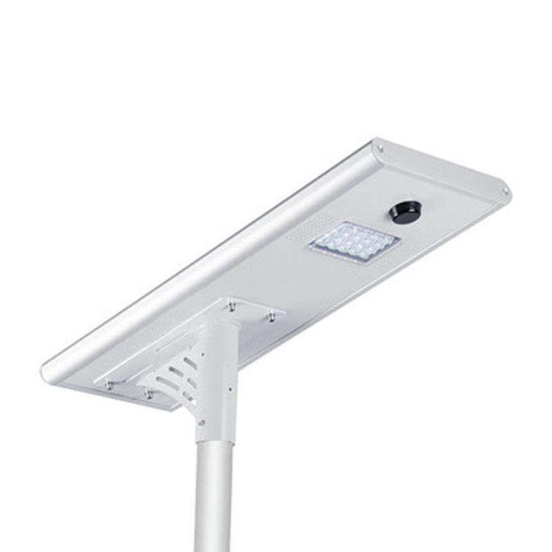 Éclairage extérieur 100w Solar Street Light avec 80 indice de rendu des couleurs et 120° angle de faisceau