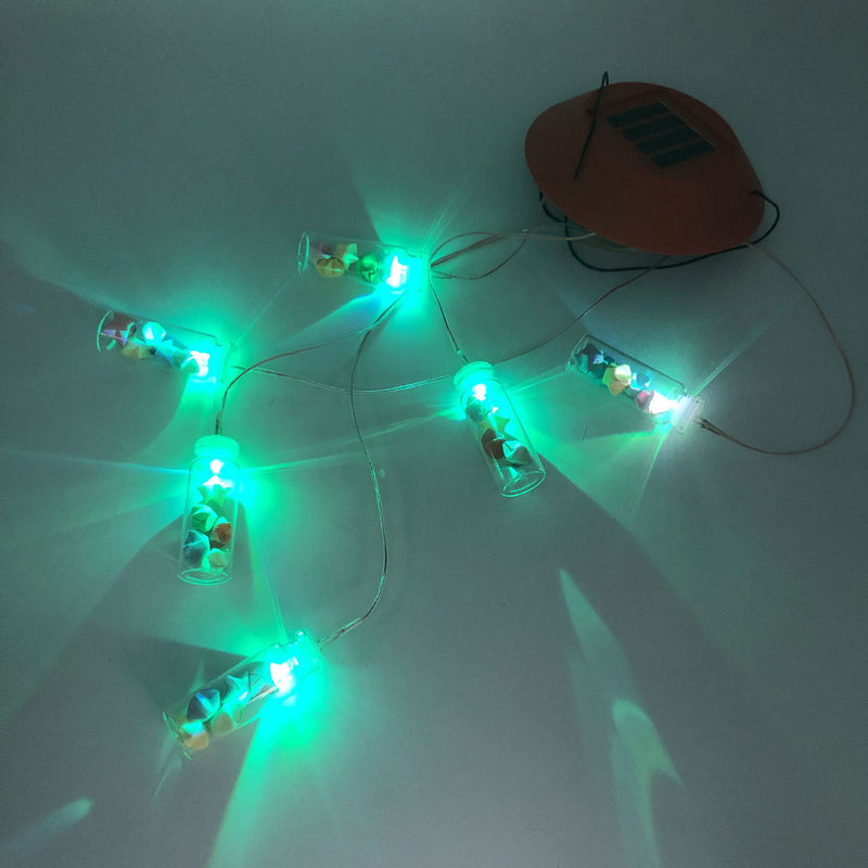 Lampe à cloche à vent solaire à LED multi-couleurs pour éclairage de jardin extérieur 50000 heures