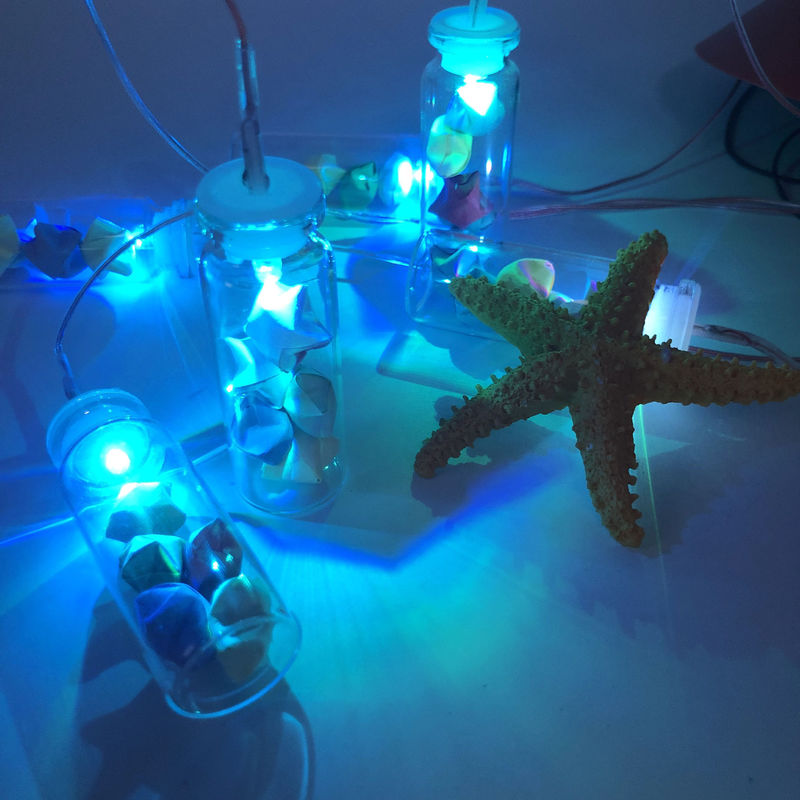 Lampe à cloche à vent solaire à LED multi-couleurs pour éclairage de jardin extérieur 50000 heures